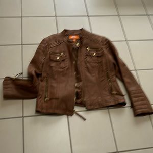 Kors leather jacket